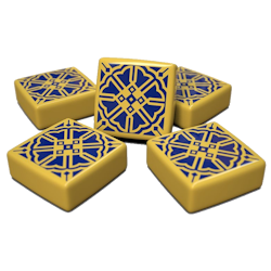 Azul - Collector's Tile Set 6 - Yellow