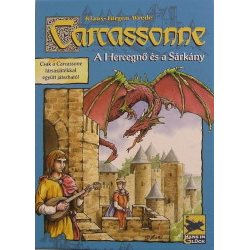 Carcassonne: Burgfräulein & Drache (ungarisch)