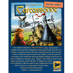 Carcassonne II - Demospiel mit Autogramm
