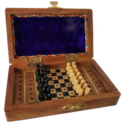 Schach (Holz-Mini)