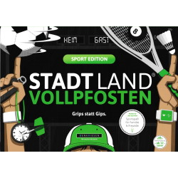Stadt Land Vollpfosten - Sport Edition - "Grips statt Gips."