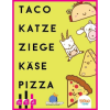 Taco Katze Ziege Käse Pizza