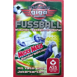 TOP ASS Giga Quartett - Fussball - Micky Maus Sonderedition