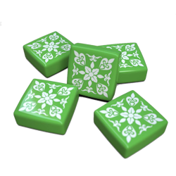 Azul - Collector's Tile Set 5 - Green