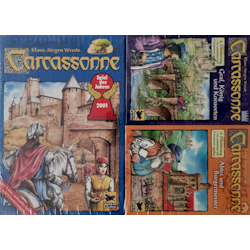 Carcassonne - Bundle + Abtei & Bürgermeister + Graf, König & Konsorten