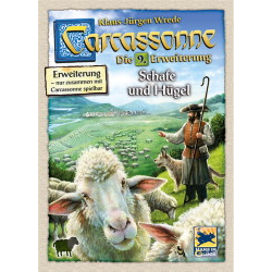 Carcassonne II: Schafe & Hügel