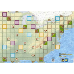 Carcassonne II Maps: USA East